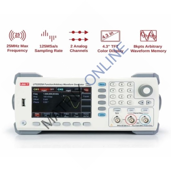 UTG2025A Modern Generator with USB Connection 25MHz