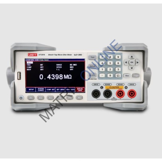 UT3516 Digital DC resistance tester Milliohmmeter Ohmmeter 