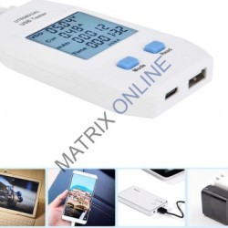 UT658 DUAL Digital USB Tester 4~24VDC